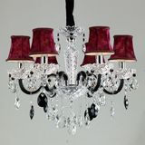Elegance Purple Crystal Chandelier Lighting for Home or Hotel
