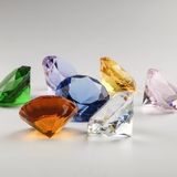 Rainbows Quartz Crystal Diamond Wedding Bridal Party Home Vase Decor Crafts Gifts