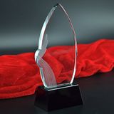 Customized Crystal Blank Trophy Awards 3D Design