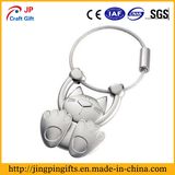 Custom Blank Metal Key Chain of Bear Logo