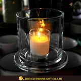 Dome Clear Glass Bell Jar Glass Candle Holder