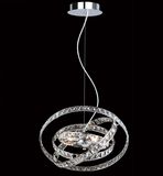 Glass+chrome metalware Pendant Lamps (MD4093-4T)