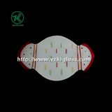 Single Wall Color Glass Plate by SGS (KLP120912-69)