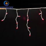 144 LED Red Color 16 Drops Icicle Curtain (L3mxH20/40/60cm)