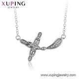 44541 Fashion Heart Design Lock Crystals From Swarovski Jewelry Pendant Necklace
