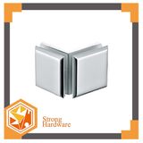 SH-45-90BD Glass Door Hinge, Zinc Alloy Partition Brace 90degree Double