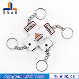 Customized PVC Bottom Dijiao Keychain NFC Card