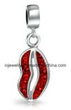 Fashion Sexy Lips Crystal Charm