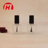 Square Shape Empty Glass Nail Polish Bottles 10ml