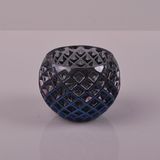 Ion Plating Glass Candle Holder