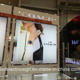 Ultra Slim Crystal Frame LED Light Box for Advertising Display