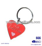 High Quality Custom Design Metal Keychain with Key Ring