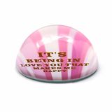 Cheap Creative Crystal Dome Souvenir Paperweight Hx-8354