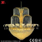 Traditional Crystal Chandelier with Glass Decoration Wl-820144