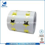 Vivid and Great in Style Gold Stickers Labels