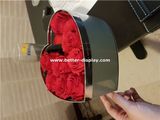 Clear Acrylic Heart Sharp Flower Box
