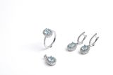 925 Sterling Silver Set with CZ