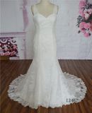 Glamorous Mermaid Wedding Dress Lace with Low Back