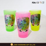 16oz Black Light Pint Glass with Foil Printing