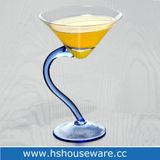 Clear Glass Cocktail Glass Matini Glass Tapering Glass