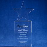Large Star Crystal Trophy (#78001)
