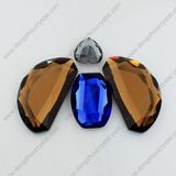 Irregular Mirror Glass Loose Jewelry Stones for Jewelry Ornanment