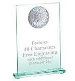 Glass Golf Trophies