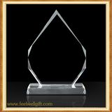 Flame Custom Blank Glass Trophy