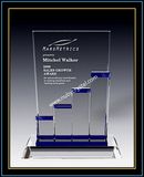 Crystal Award Plaques / Stellar Growth Bar 9