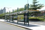 Bus Stop Shelter Advertising LED Sign Board for Bus Station