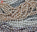Multi-Color Nugget Pearl Strands (ES352)