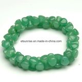 Semi Precious Stone Fashion Crystal Beaded Gemstone Jewelry Bracelet
