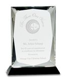 Crystal Prestige Plaque Black Base