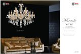 Hot Sale Golden Clip Chandelier Light