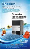 Commercial Granular Ice Machine with 120kgs/24h Ice Production
