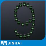 (D) 9mm Manufacturer Matte Green Glass Stone for Mist Sprayer
