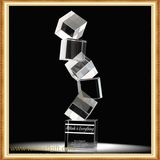 Custom Blank Crystal Glass Trophy