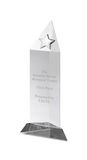 Triangular Star Crystal Trophy