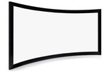 Easily Installation Fix Frame Wall Mounted Curved Projector Screen