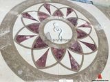Marble Stone Floor Custom Waterjet Medallion for Home Decoration
