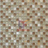 Beige Color Natural Stone Mix Crystal Mosaic (CS177)