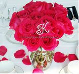 Rhinestone French Font Letter a to Z for Bridal Bouquet Wedding Bridal Bouquet Jewelry Pin
