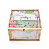 Custom Wholesale Luxury Crystal Glass Jewelry Box (Jb-1067)
