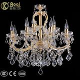 Newest Iron Golden Crystal Chandelier Lights