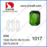Wholesale Mirror Flat Point Back Bottom Sew on Loose Glass Crystal Stones