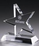 Wholesale Factory Crystal Glass Star Award Trophy for Gift