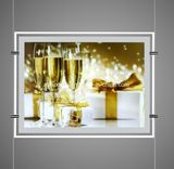   Acrylic Advertising LED Light Box with Magnetic Face