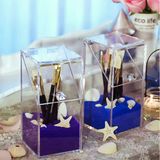 Acrylic Makup Cosmetic Brush Storage Holder Box