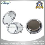 High Quality Folding Crystal Metal Compact Mirror