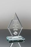 Clipped Diamond Glass Award (#1060, #1424, #1425)